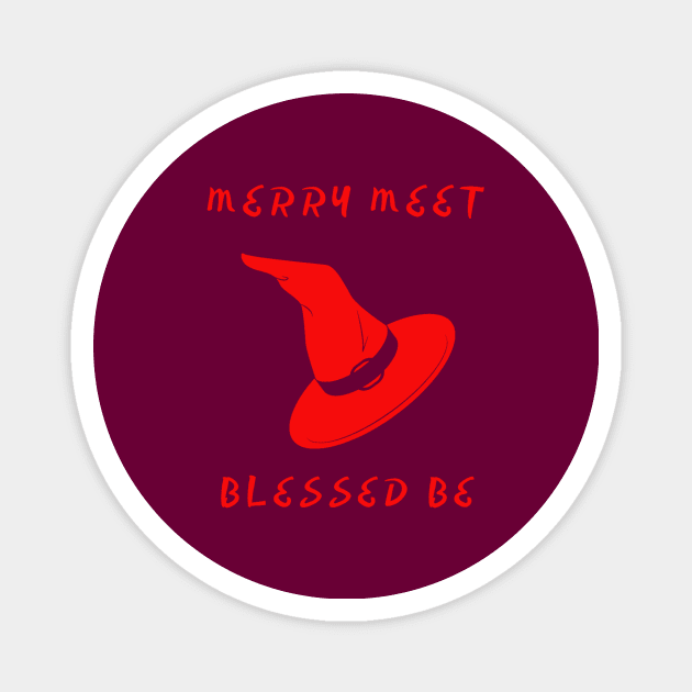 Merry meet, blessed be Magnet by TwoMoreWords